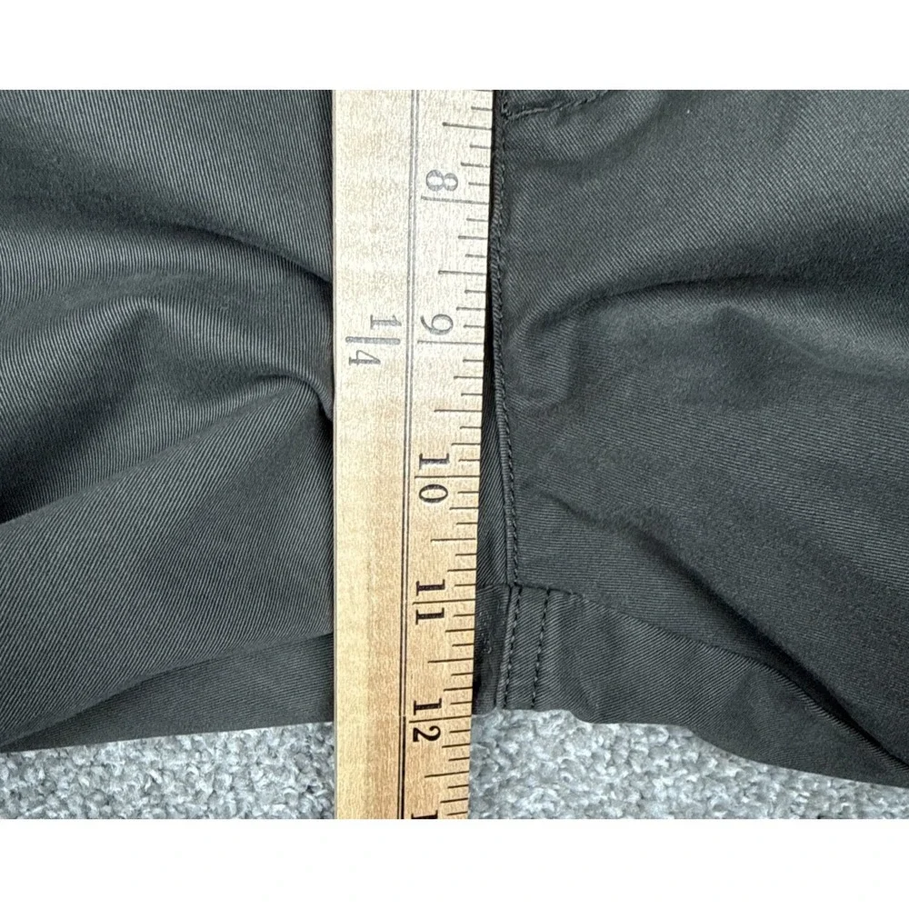 L.L.Bean Chino‎ Pants Men's 35x30 Gray Standard Fit Stretch Work Casual